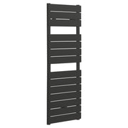 Termoarredo idraulico modello Palermo di Lazzarini 1213x500 - Nero Opaco by CeramicStore | Lo specialista del tuo bagno