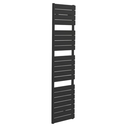 Termoarredo idraulico modello Palermo di Lazzarini 1738x500 - Nero Opaco by CeramicStore | Lo specialista del tuo bagno