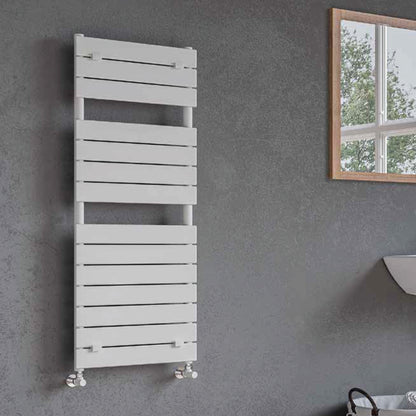 Termoarredo idraulico modello Palermo di Lazzarini 1213x500 - Bianco by CeramicStore | Lo specialista del tuo bagno