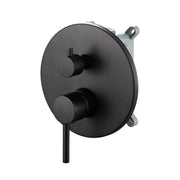 Composizione di miscelatori per lavabo, bidet e doccia 2 vie Moon in ottone nero opaco by CeramicStore | Lo specialista del tuo bagno
