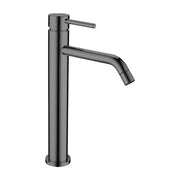 Composizione di miscelatori per lavabo alto, bidet e doccia 2 vie Moon in ottone nero opaco by CeramicStore | Lo specialista del tuo bagno