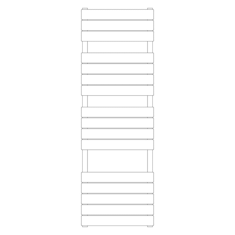 Termoarredo idraulico modello Egadi di Lazzarini 1512x500 mm B-Brass by CeramicStore | Lo specialista del tuo bagno