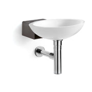 Lavabo a muro con supporto