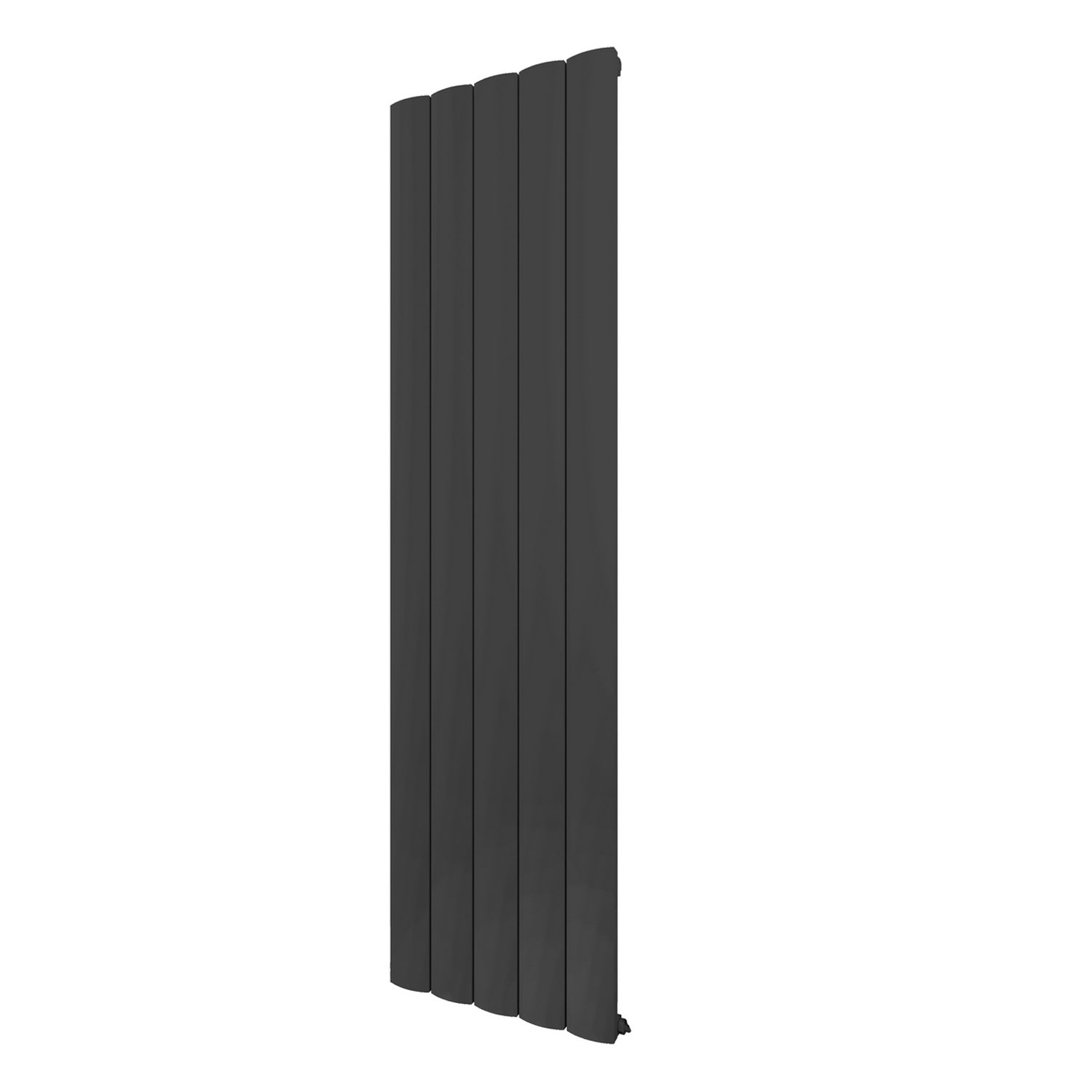 Radiatore alluminio idraulico a 4 elementi cm 37,5x180 interasse cm 37,5 modello Anima - Antracite by CeramicStore | Lo specialista del tuo bagno