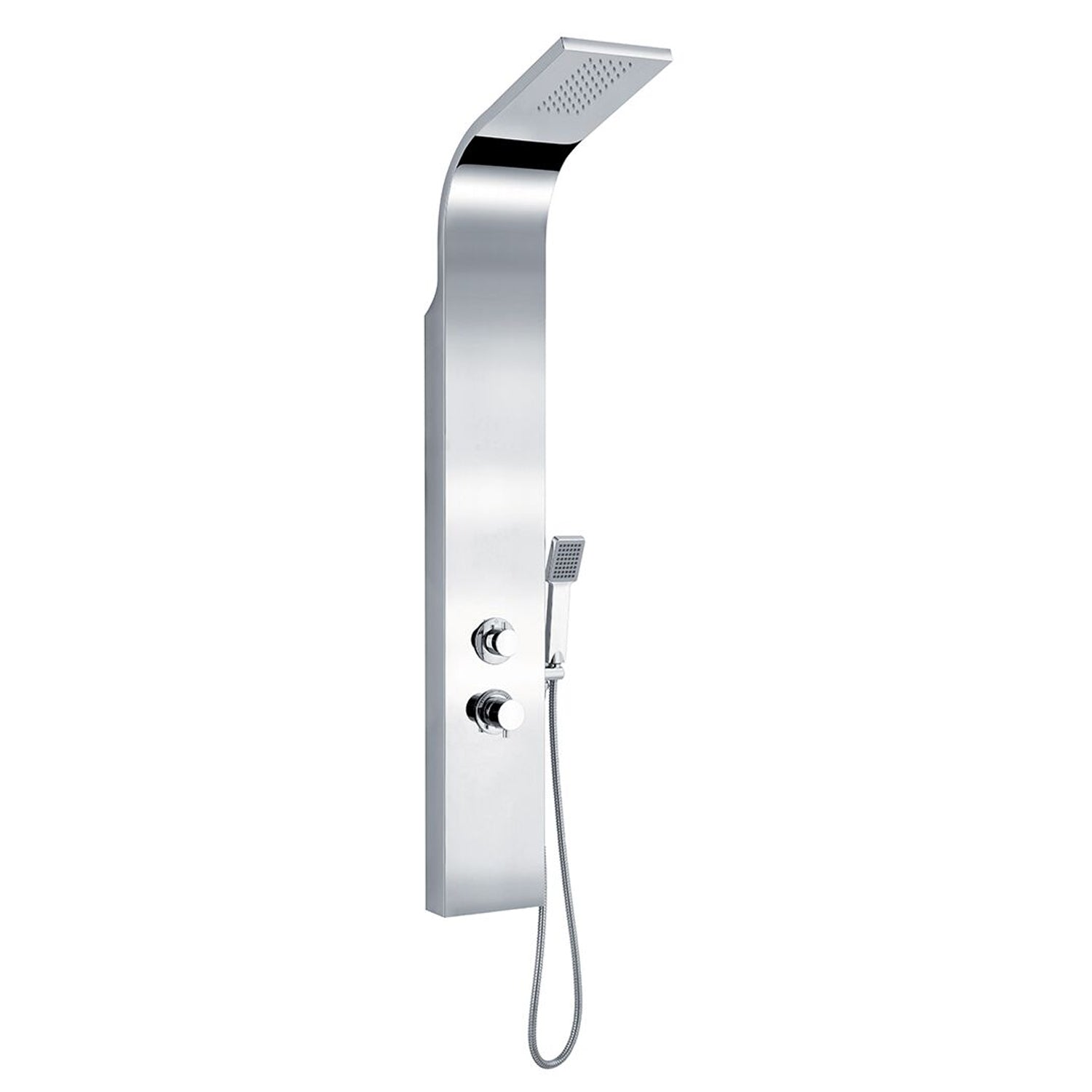Colonna doccia in acciaio multifunzione anticalcare e miscelatore 2 vie by CeramicStore | Lo specialista del tuo bagno
