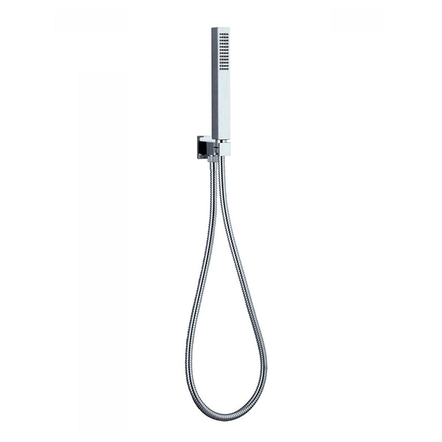 Set presa acqua con supporto, composto da doccia Glamour e flessibile 150cm by CeramicStore | Lo specialista del tuo bagno