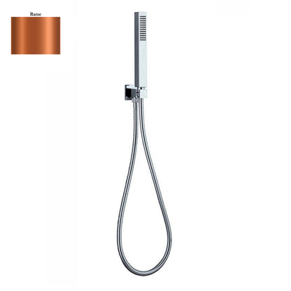 Set presa acqua con supporto, composto da doccia Glamour e flessibile rame by CeramicStore | Lo specialista del tuo bagno