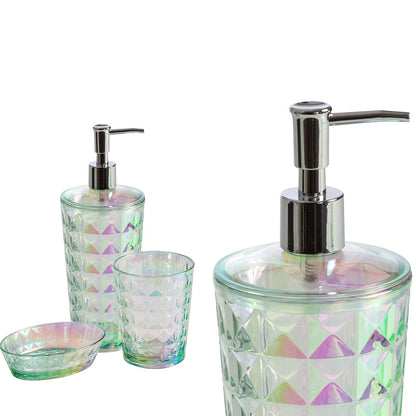 Set Accessori Bagno Cipà¬ collezione Iride in Pet decorato iridescente by CeramicStore | Lo specialista del tuo bagno
