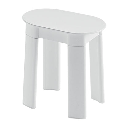 Sgabello Gedy modello Tetra in resine termoplastiche - Bianco