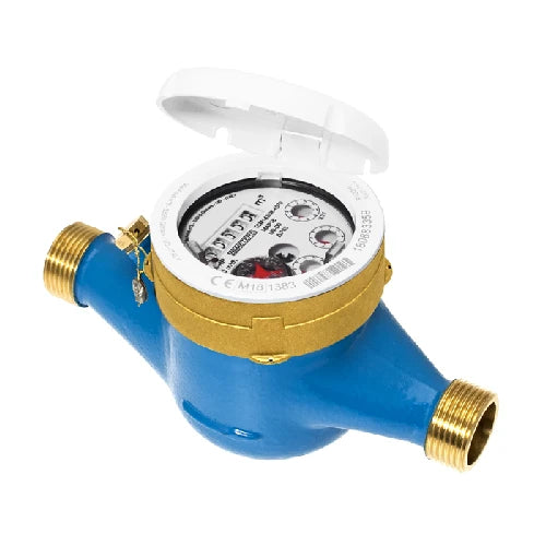Contatore per acqua modello asciutto getto multiplo 1 1/2
