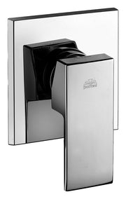 Kit Saliscendi Level con portasapone, miscelatore incasso doccia maniglia squadrata e presa acqua a muro, Paffoni by CeramicStore | Lo specialista del tuo bagno