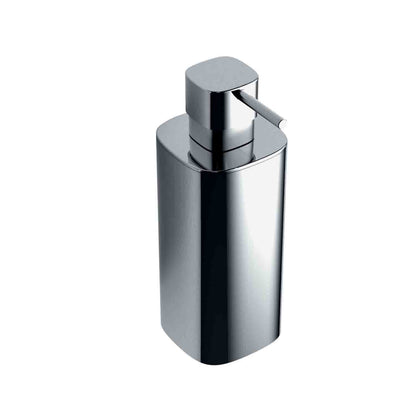 Spandisapone d'appoggio in ottone cromato collezione Trenta di Colombo Design