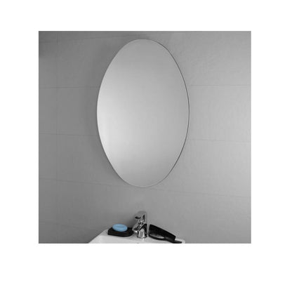 Specchio 'Ovale' da parete con molatura filo lucido - cm 50lx80h - Koh-i-Noor by CeramicStore | Lo specialista del tuo bagno