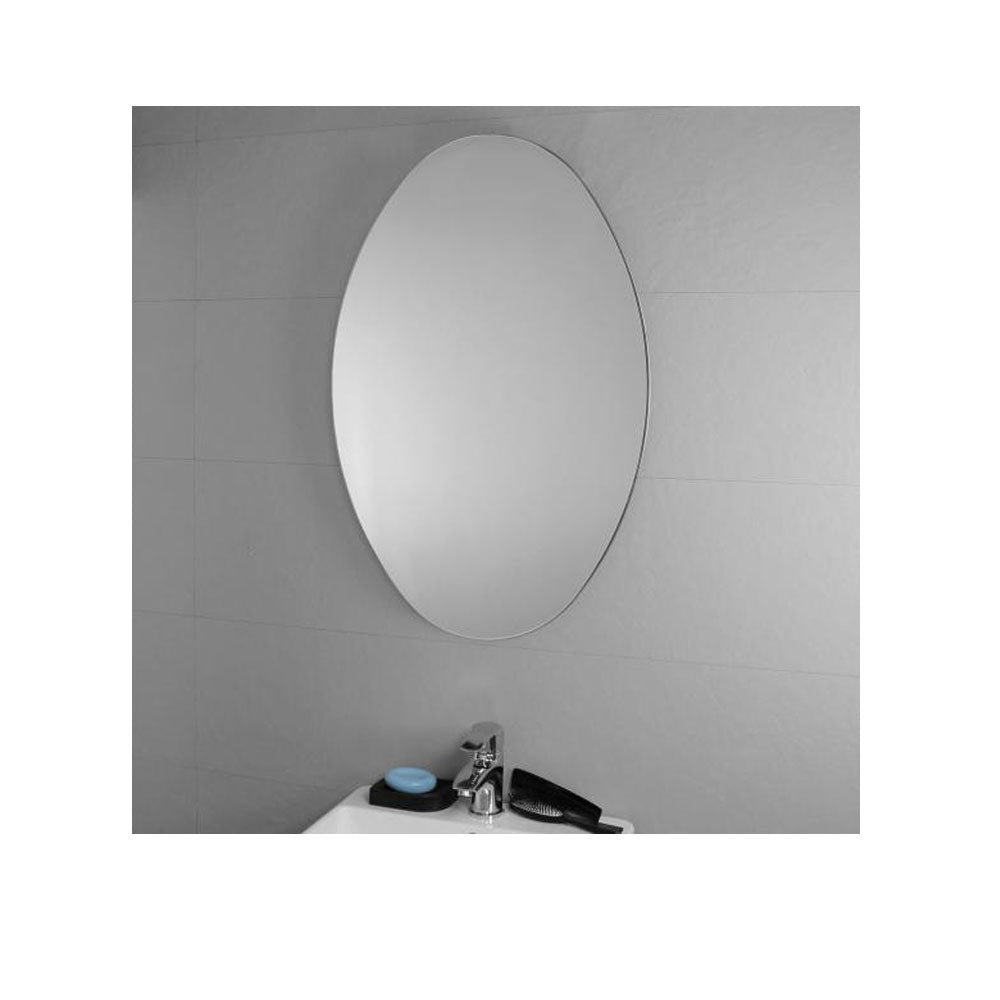 Specchio 'Ovale' da parete con molatura filo lucido - cm 70lx100h - Koh-i-Noor by CeramicStore | Lo specialista del tuo bagno