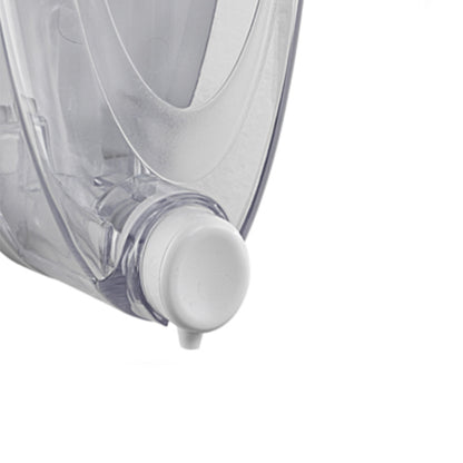 Distributore sapone a parete Gedy modello Torpedo da 300 ml - Bianco by CeramicStore | Lo specialista del tuo bagno