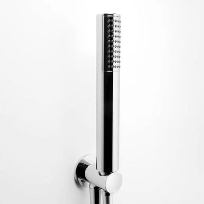 Presa acqua TONDA con supporto integrato in ottone cromato by CeramicStore | Lo specialista del tuo bagno