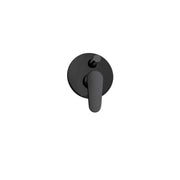 Kit doccia + soffione cilindrico in ottone nero opaco serie winter Keller Taps by CeramicStore | Lo specialista del tuo bagno