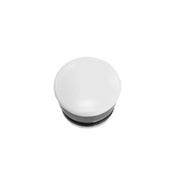Piletta a scarico libero con tappo in ceramica bianco opaco per lavabi senza troppopieno by CeramicStore | Lo specialista del tuo bagno