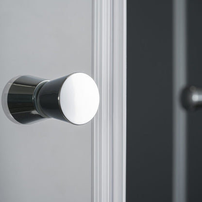 Porta doccia Giunone apertura battente 80 cm cristallo opaco 6 mm temperato by CeramicStore | Lo specialista del tuo bagno