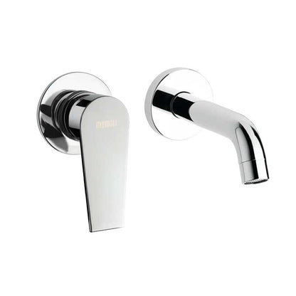 Set di rubinetti da bagno Lavabo Incasso e Bidet con scarico, Doccia Incasso con Deviatore finitura cromata collezione LOGOS+ di Mamoli Rubinetterie by CeramicStore | Lo specialista del tuo bagno