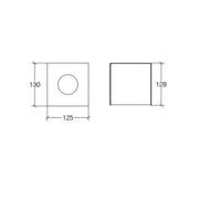 Lineabeta Portafazzoletti Appoggio Othello - Acciaio Inox by CeramicStore | Lo specialista del tuo bagno