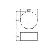 Lineabeta Distributore Jumbo Carta Igienica - Acciaio Inox by CeramicStore | Lo specialista del tuo bagno