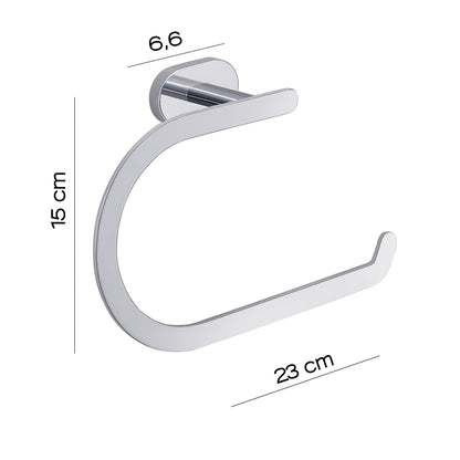 Portasalviette ad anello Gedy Bernina in acciaio inox cromato by CeramicStore | Lo specialista del tuo bagno