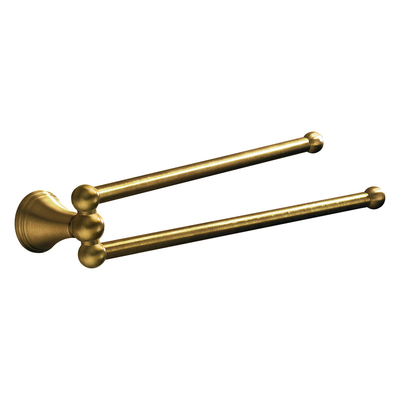 Porta asciugamani a snodo con installazione a parete di Gedy serie Romance - Bronzo by CeramicStore | Lo specialista del tuo bagno