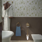 Porta asciugamani ad anello con installazione a parete di Gedy serie Romance - Bronzo by CeramicStore | Lo specialista del tuo bagno