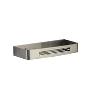 Portaoggetti rettangolare doccia Nerva di Gedy in Acciaio Inox - Spazzolato by CeramicStore | Lo specialista del tuo bagno