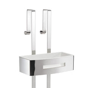 Portaoggetti doccia appendibile a 2 ripiani modello Poseidon di Gedy - Bianco by CeramicStore | Lo specialista del tuo bagno