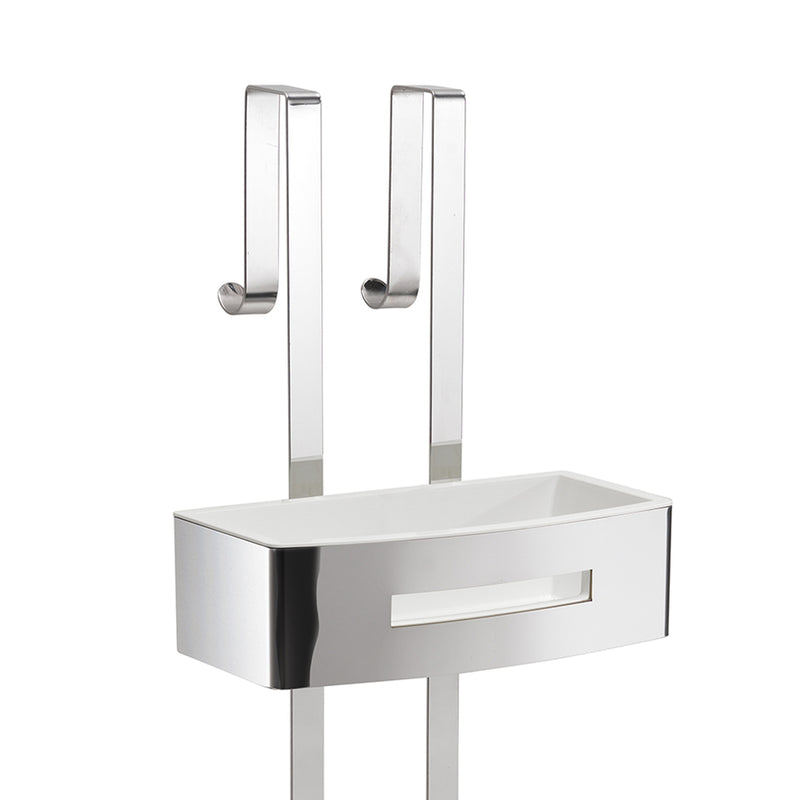 Portaoggetti doccia appendibile a 2 ripiani modello Poseidon di Gedy - Bianco by CeramicStore | Lo specialista del tuo bagno
