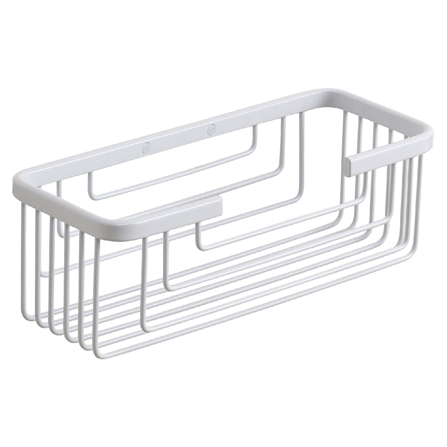 Portaoggetti doccia rettangolare alto modello Augustus di Gedy - Bianco by CeramicStore | Lo specialista del tuo bagno