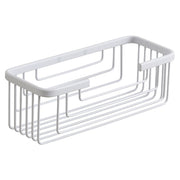 Portaoggetti doccia rettangolare alto modello Augustus di Gedy - Bianco by CeramicStore | Lo specialista del tuo bagno