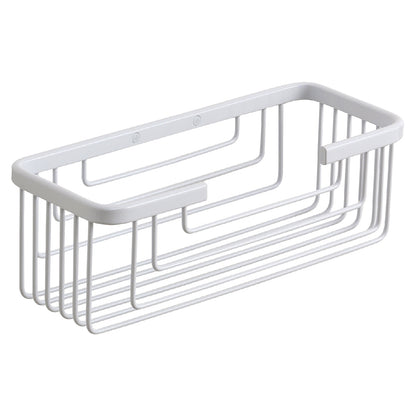 Portaoggetti doccia rettangolare alto modello Augustus di Gedy - Bianco by CeramicStore | Lo specialista del tuo bagno