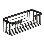 Portaoggetti doccia rettangolare alto modello Augustus di Gedy - Nero Matt by CeramicStore | Lo specialista del tuo bagno