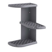Portaoggetti doccia angolare modello Oscar di Gedy - Grigio by CeramicStore | Lo specialista del tuo bagno