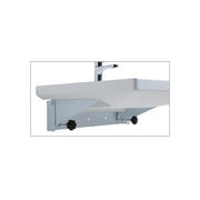 Lavabo sospeso per disabili Azzurra Thin 70x57 cm con apertura frontale e staffe inclinabili â€“ Bianco lucido