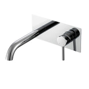 Composizione di miscelatori per lavabo incasso con easy box, bidet e vasca Moon in ottone cromato by CeramicStore | Lo specialista del tuo bagno
