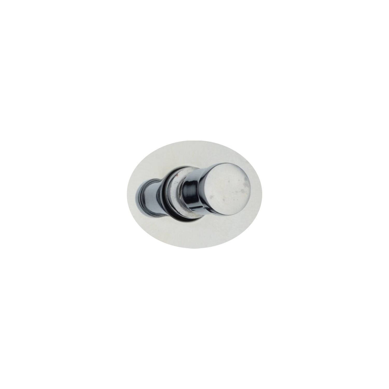 Kit doccia con incasso a due vie e soffione tondo 200 mm in ottone cromato Moon by CeramicStore | Lo specialista del tuo bagno