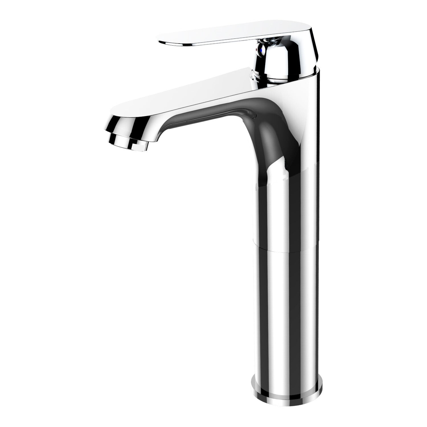 Coppia di miscelatori per lavabo alto e bidet serie Echo in ottone cromato by CeramicStore | Lo specialista del tuo bagno