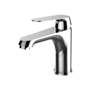 Composizione di miscelatori per lavabo, bidet e doccia una via quadro Echo in ottone cromato by CeramicStore | Lo specialista del tuo bagno