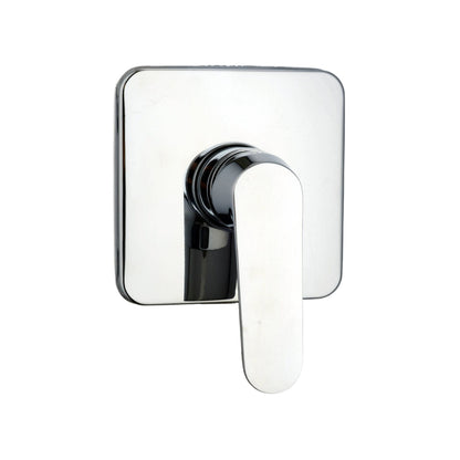 Composizione di miscelatori per lavabo easy box, bidet e doccia una via quadro Echo in ottone cromato by CeramicStore | Lo specialista del tuo bagno