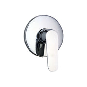 Kit doccia con incasso a una via e soffione tondo 200mm in ottone cromato Echo by CeramicStore | Lo specialista del tuo bagno