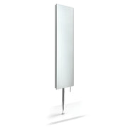 Specchio rettangolare alto filo lucido con asta rotante per fissaggio su piano Lineabeta Speci cm 28x107,4 by CeramicStore | Lo specialista del tuo bagno