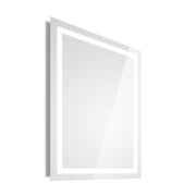 Specchio rettangolare da parete ultrapiatto Lineabeta Speci con luce led e accensione touch. Reversibile cm 60x80 by CeramicStore | Lo specialista del tuo bagno