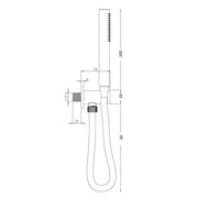 Set presa acqua con supporto, composto da doccia Artist e flessibile 150cm by CeramicStore | Lo specialista del tuo bagno