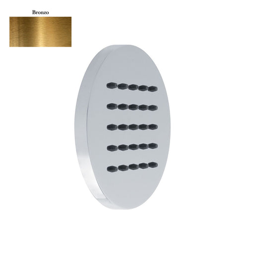 Soffione body jet a parete 100mm in ottone bronzo by CeramicStore | Lo specialista del tuo bagno