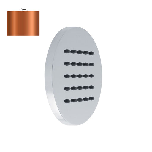 Soffione body jet a parete 100mm in ottone rame by CeramicStore | Lo specialista del tuo bagno