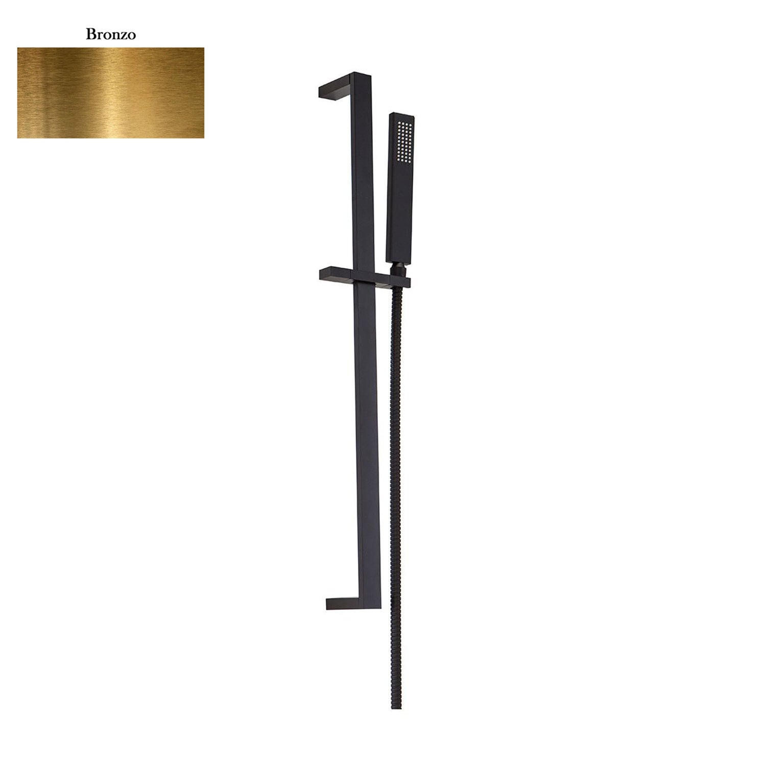 Saliscendi in ottone 10x30mm doccia Glamour e flessibile bronzo by CeramicStore | Lo specialista del tuo bagno